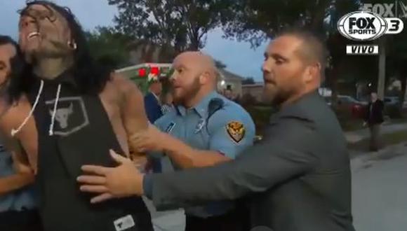 Jeff Hardy fue arrestado por accidente de autos al inicio de la trasmisión de SmackDown