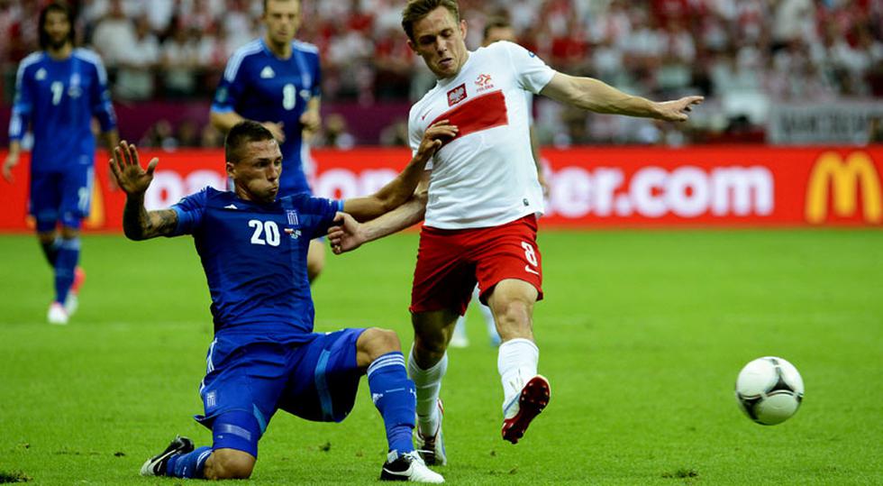 Todo igual: Polonia y Grecia empataron en el inicio de la Euro