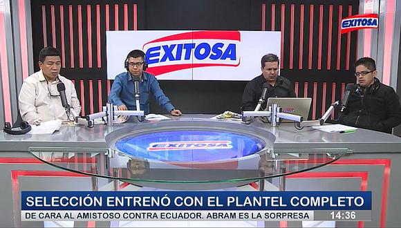 Periodista ecuatoriano dejó muy mal parados a sus colegas de Exitosa Deportes | VIDEO