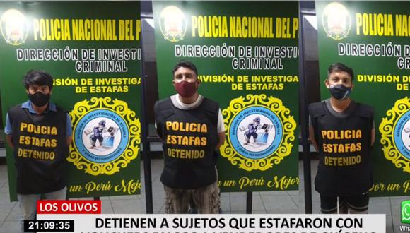 Los delincuentes fueron identificados como Amado Vásquez Poma, Adán Vásquez Poma y Jhonny Alberto Ávila. Los dos primeros son hermanos. (24 Horas)