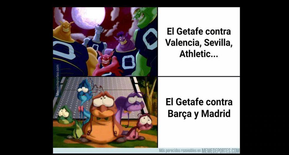 Los mejores memes que dejó la victoria de Barcelona sobre Getafe en LaLiga Santander. (Foto: Facebook)