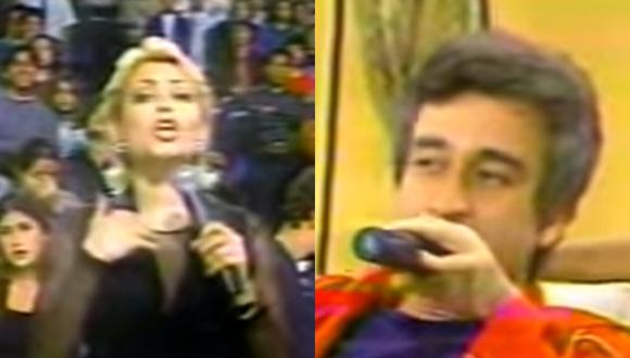 Gisela Valcárcel y el día que se enfrentó a Jorge González en su set de televisión. (Foto: Captura YouTube).