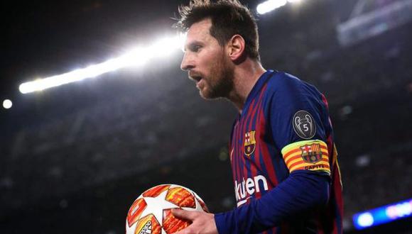 Lionel Messi expresó su deseo por volver a jugar en Barcelona. (Foto: AFP)