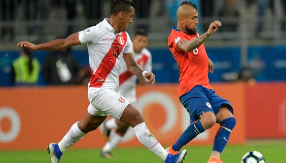 Perú venció a Chile (3-0) en las semifinales de la Copa América 2019. (Foto: AFP)