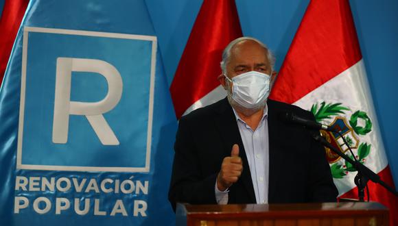 Jorge Montoya señaló que promoverá un proyecto de ley que impida que los partidos comunistas participen en las Elecciones.  (Foto: El Comercio)