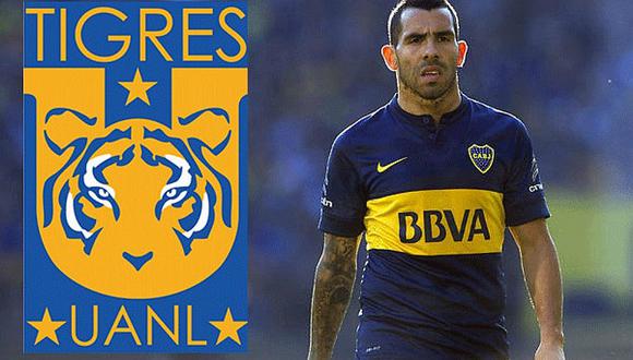 Carlos Tévez podría reforzar Tigres para el Clausura MX