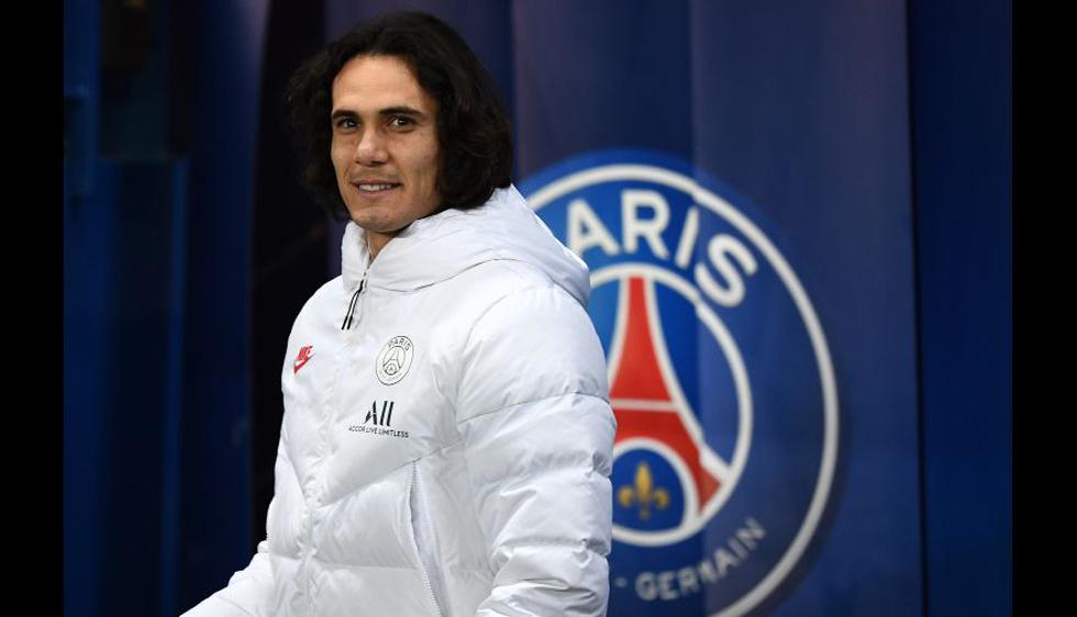Edinson Cavani (Palermo) juega actualmente en PSG. (Foto: AFP)