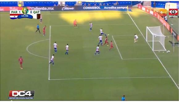 Paraguay vs. Qatar EN VIVO | Qataríes fallaron increíble gol debajo del arco | VIDEO