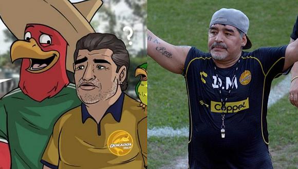 Medio mexicano ofende con caricaturas a Diego Maradona