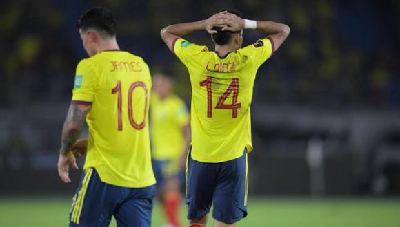 Dos bajas de Colombia para el partido ante la selección peruana en enero. (Foto: AFP)