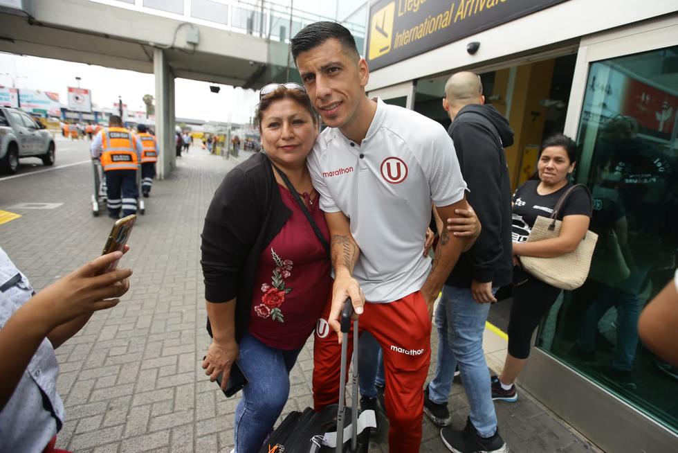 Universitario de Deportes llegó a Lima para preparar su partido de presentación en la 'Noche Crema'. Fotos: Jesús Saucedo / GEC