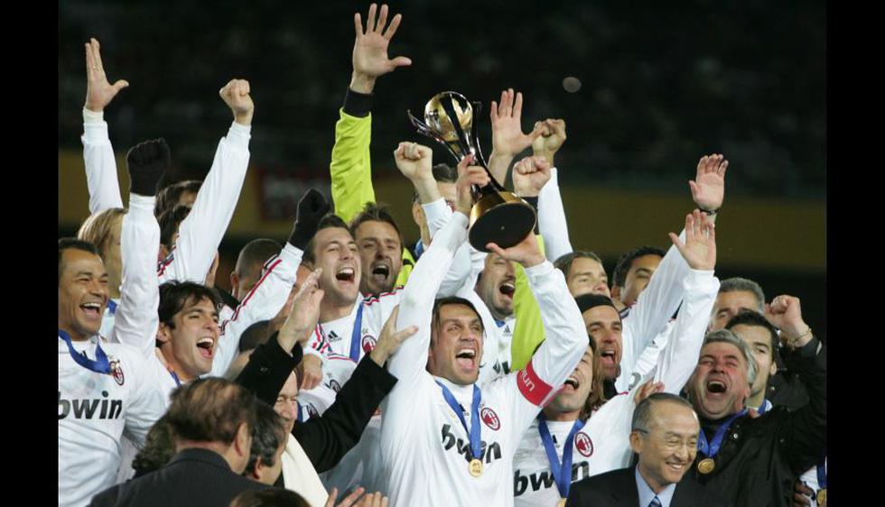 2007: AC Milan campeón tras vencer 4-2 a Boca Juniors. (Foto: AFP)