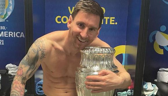 A pesar de la distancia, Lionel Messi demostró que está atento a la selección de Argentina. (Foto: Instagram Leo Messi)