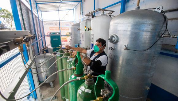 Plantas y concentradores de oxígeno permitirán fortalecer la atención de pacientes en medio de la pandemia por COVID-19. (Foto: Gobierno regional del Callao)