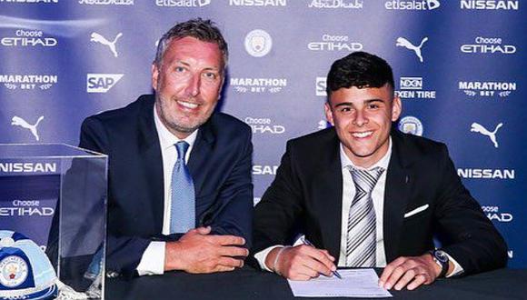 Juvenil con raíces peruanas es fichado por el Manchester City hasta el 2022 | FOTOS