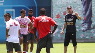 Selección peruana: Ricardo Gareca ensaya esquema ultraofensivo ante Venezuela