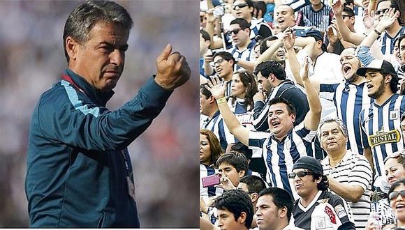 Pablo Bengoechea dice que los hinchas de Alianza Lima deben ser agradecidos