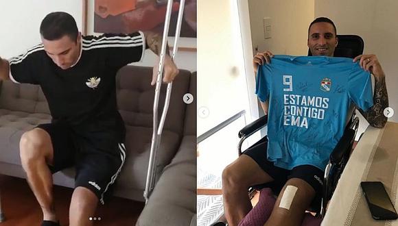 Sporting Cristal: Emanuel Herrera se recupera de lesión y deja mensaje motivador en Instagram | VIDEO