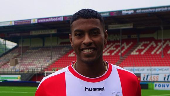 Miguel Araujo ya está habilitado y debutaría en la Eredivisie con Emmen ante el Az Alkmaar | FOTO