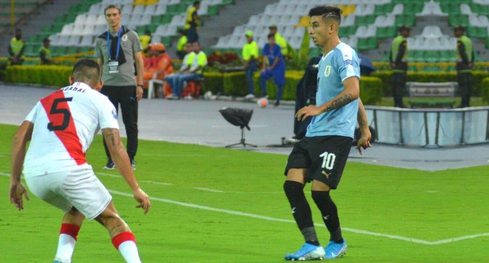 Perú vs. Uruguay | Pacheco casi marca golazo con misil de larga distancia | VIDEO