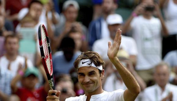 Wimbledon 2015: Roger Federer ya está en cuartos de final [VIDEO]