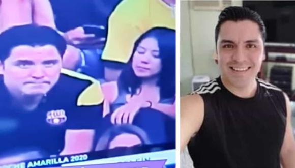 En Ecuador afirman que el hincha captado en la ‘Kiss Cam’ no era infiel: conoce la verdad del caso | VIDEO