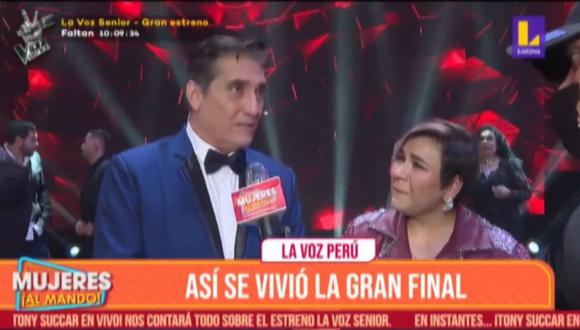 Marcela Navarro a Guillermo Dávila tras ganar “La Voz Perú”: “Gracias por girar esa silla” . (Foto: Captura)