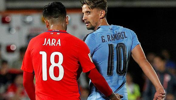 Chile vs. Uruguay: ¿Gonzalo Jara volvió a meter 'dedito'? [VIDEO]
