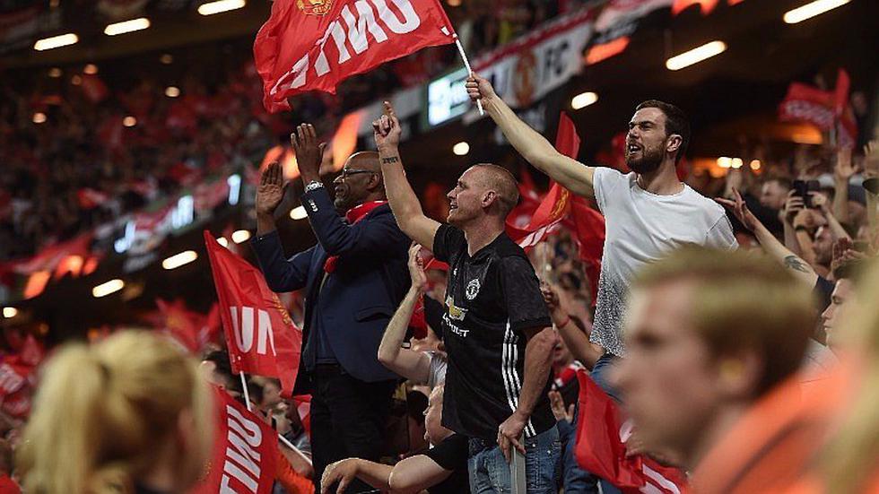 Europa League: mira la celebración del Manchester United [GALERÍA]