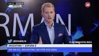 No podía faltar: La dura crítica de Martín Liberman a la selección argentina