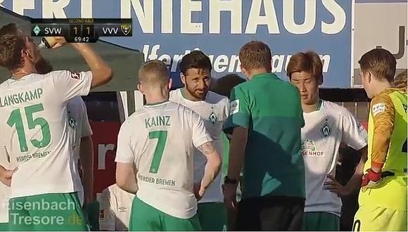 Werder Bremen 1-1 VVV Venlo en el reestreno de Claudio Pizarro