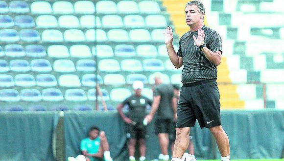 Alianza Lima: Bengoechea espera que su equipo esté fino ante Aurich
