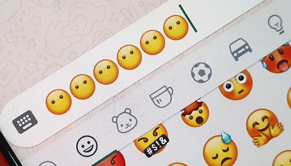 El triste significado del emoji sin boca de WhatsApp. (Foto: WhatsApp)