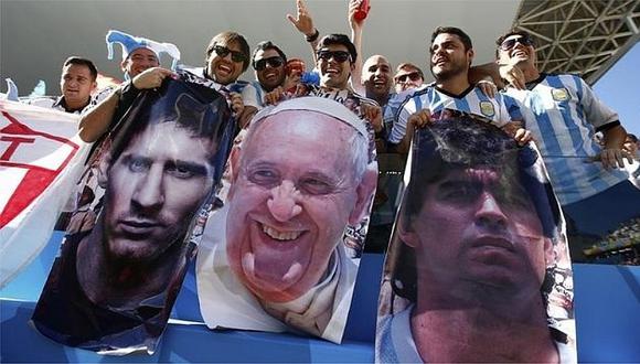 Papa Francisco desea que Messi le traiga la copa en Mundial Rusia 2018