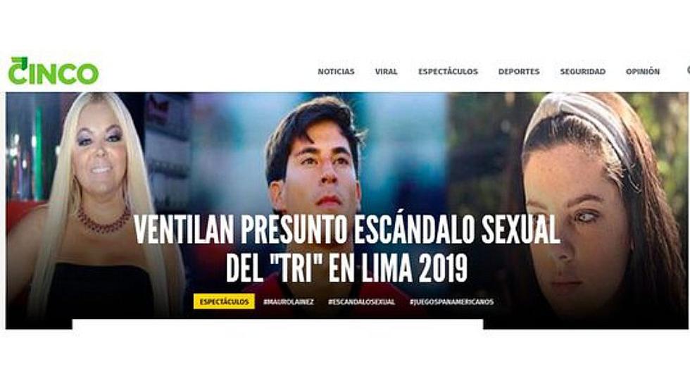 ¡Polémica en México! Así informaron los medios aztecas el 'ampay' de Shirley Cherres con Mauro Lainez | FOTOS