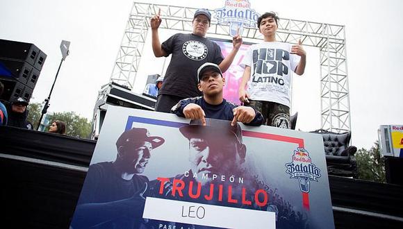 Red Bull Batalla de los Gallos: Leo es campeón de la regional en Trujillo