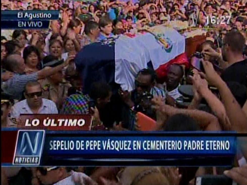 Pepe Vásquez fue enterrado con la bandera de Alianza Lima [VIDEO]