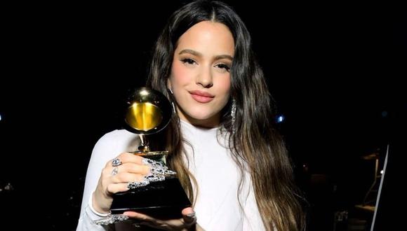 Rosalía en los Grammy 2020 (Foto: Instagram)