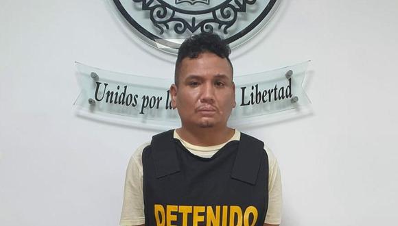 Carlos Alberto Rivasplata Trelles (31), quien tiene antecedentes por el delito de extorsión, es investigado en la Dirincri.