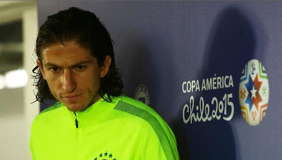 Copa América 2015: Filipe Luis critica actitudes de Gonzalo Jara y Edinson Cavani