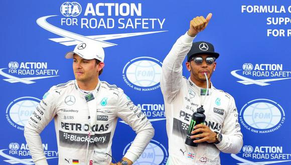 Nico Rosberg gana el GP de Mónaco ante su compañero Lewis Hamilton