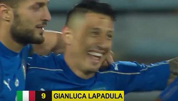 Revive el hat-trick de Gianluca Lapadula con camiseta italiana [VIDEO]