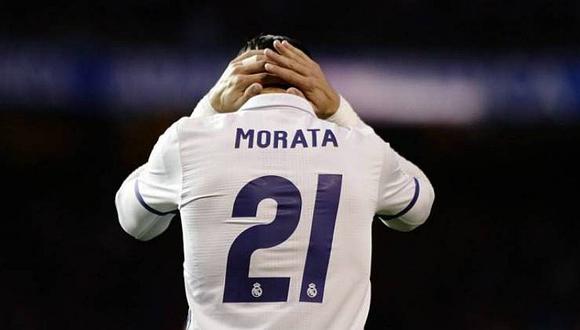 Real Madrid: Álvaro Morata se encuentra decepcionado del club