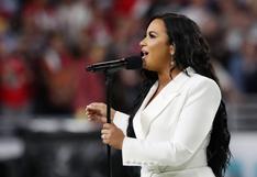 ¡Emocionante! Super Bowl 2020: Demi Lovato hizo vibrar a los espectadores del Hard Rock al interpretar el himno nacional de Estados Unidos | VIDEO
