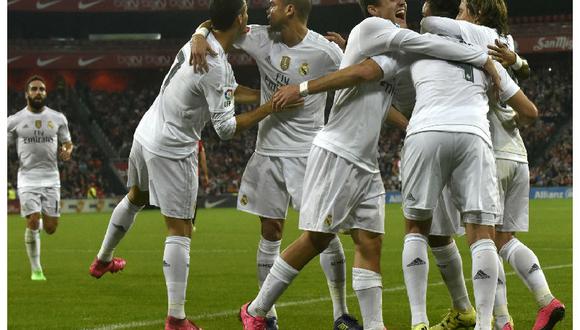 Real Madrid vence 2-1 al Athletic Club y es único líder de la Liga española [VIDEO]