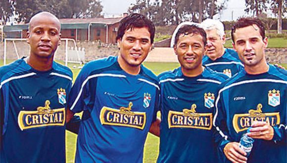 Malingas Jiménez tuvo ayer su primera práctica con Cristal 