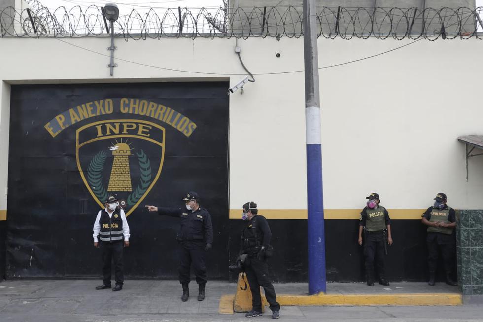 Así lucen los exteriores del Penal Santa Mónica previo a la salida de Keiko Fujimori. Foto: Renzo Salazar / GEC