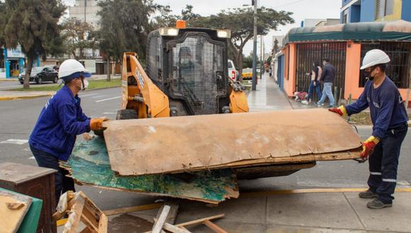 Trabajo se realizó durante la campaña Techos Limpios. (Foto: Municipalidad de Lima)