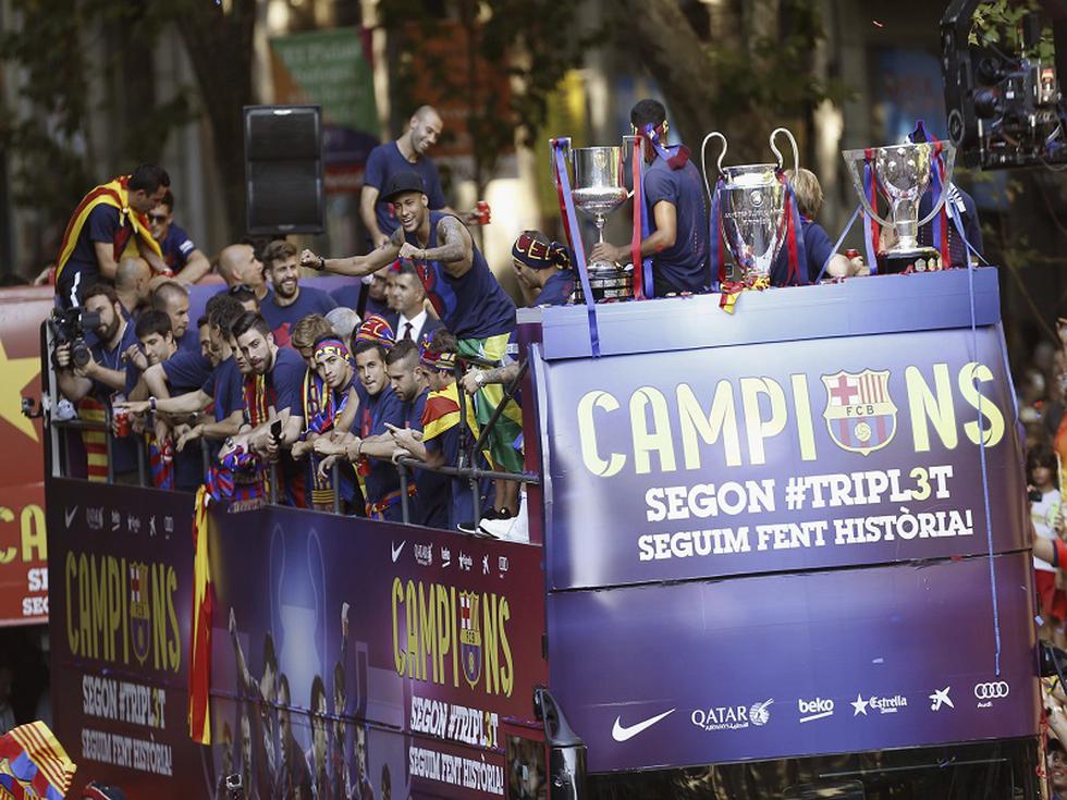 Barcelona: Así celebra el título antes de ir al Camp Nou [FOTOS]