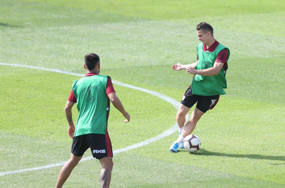 Entrenamiento de River Plate en Estadio de Alianza Lima. (Fotos: Violeta Ayasta / GEC)